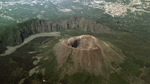 Monte Vesubio Volcan Pompeya