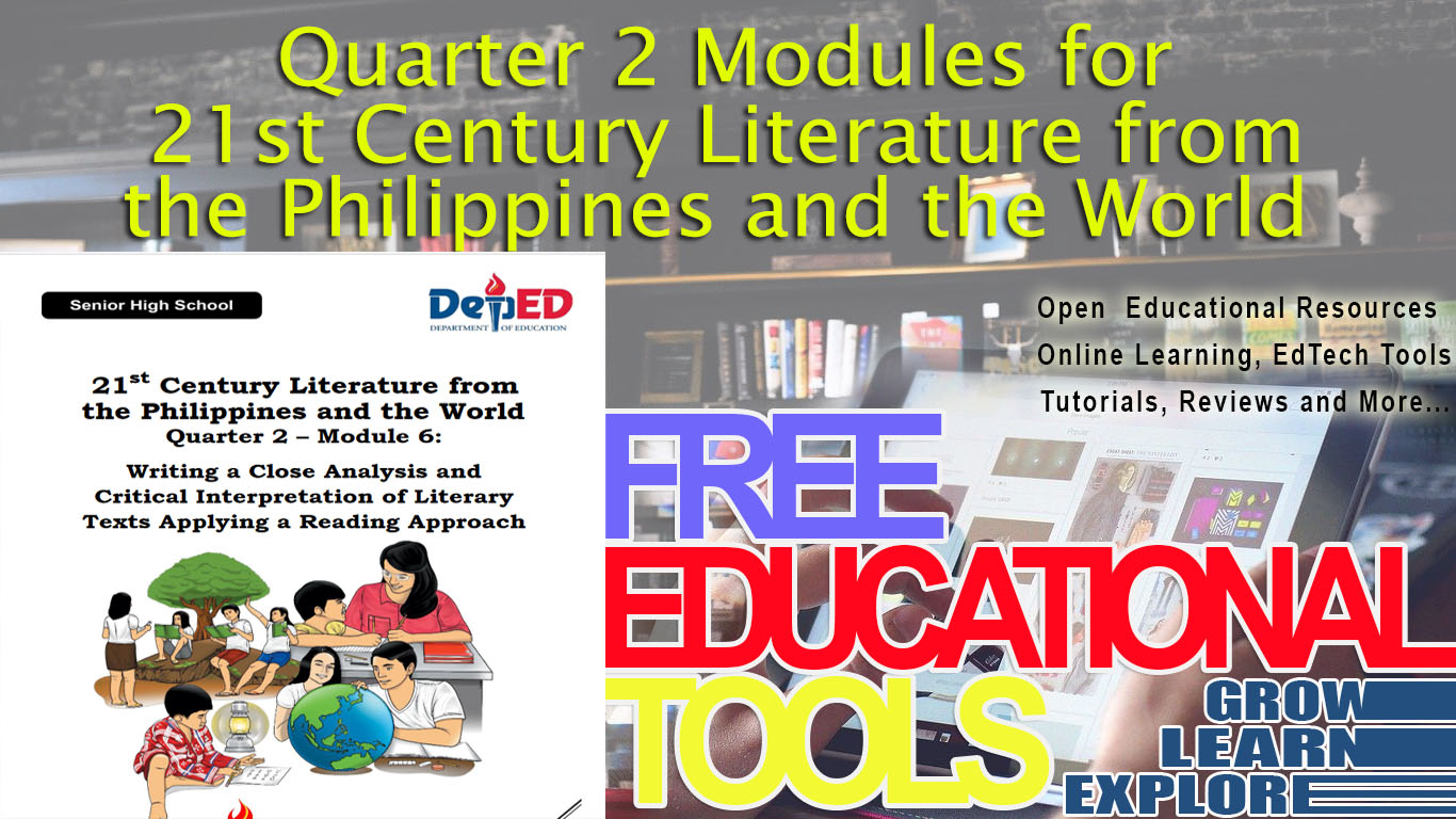 DepEd Central Office 21st Century Literature 2nd Quarter Modules 69