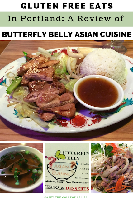 Eating Out Gluten Free In Portland: Butterfly Belly Asian Cuisine 