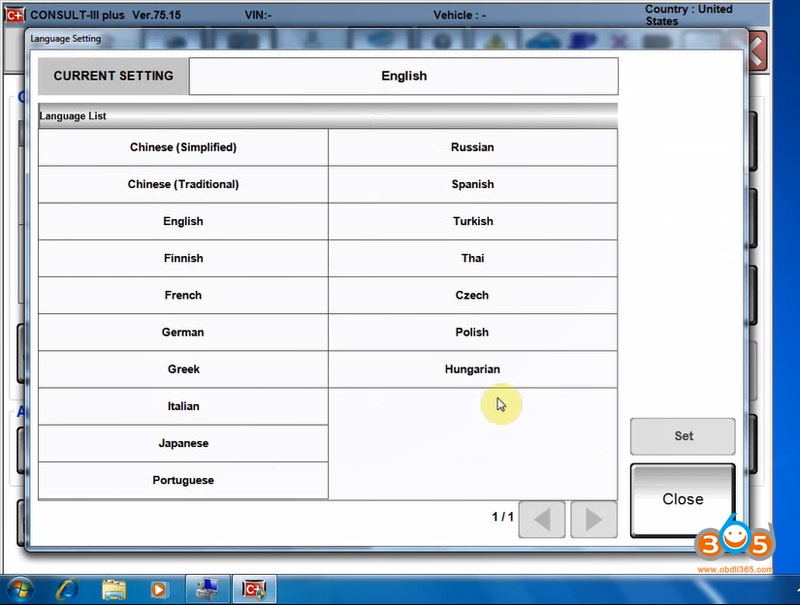 nissan consult 3 plus version v75 can not see vi nissan consult 3 plus version v75 can not see vi