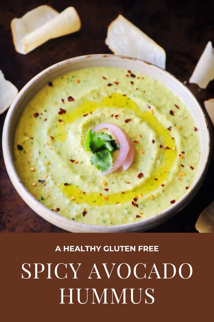 Spicy avocado hummus recipe