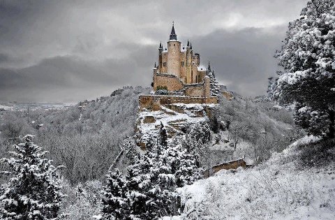 Alcazar Castle, Segovia, Spain, jjbjorkman.blogspot.com
