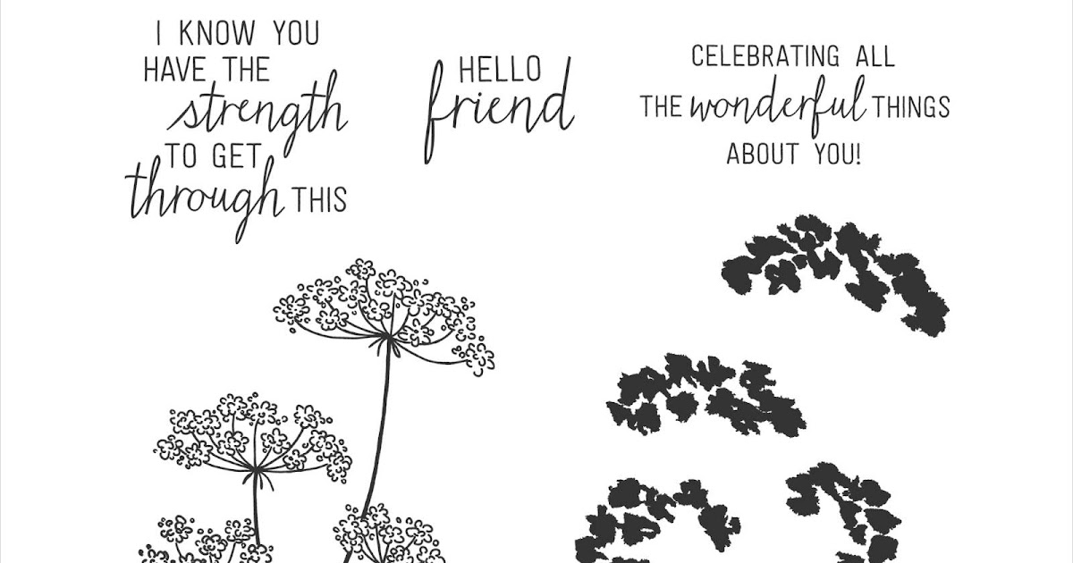 stampin4fun Queen Anne's Lace Samples