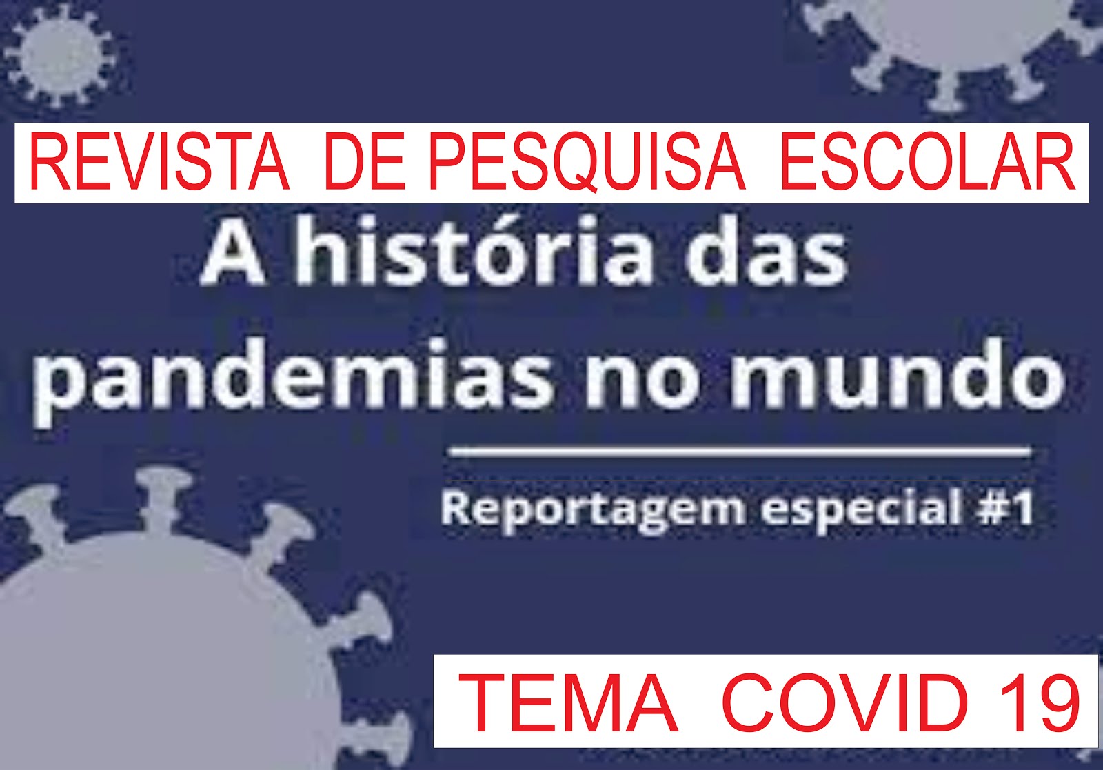 CAPA  FRENTE REVISTA COVID 19 SEGUNDA EDIÇÃO