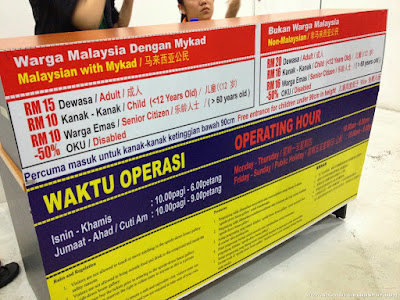 Ticket Price & Operation Hours