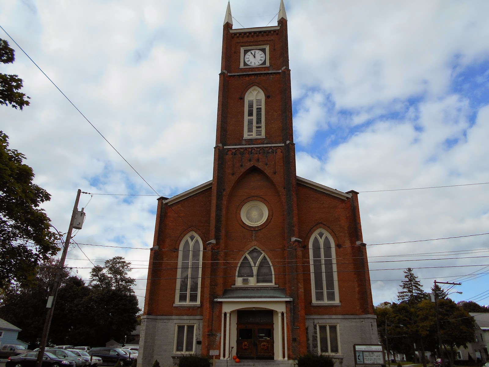 New York State of Mind LYONS UNITED METHODIST CHURCH, LYONS, NEW YORK