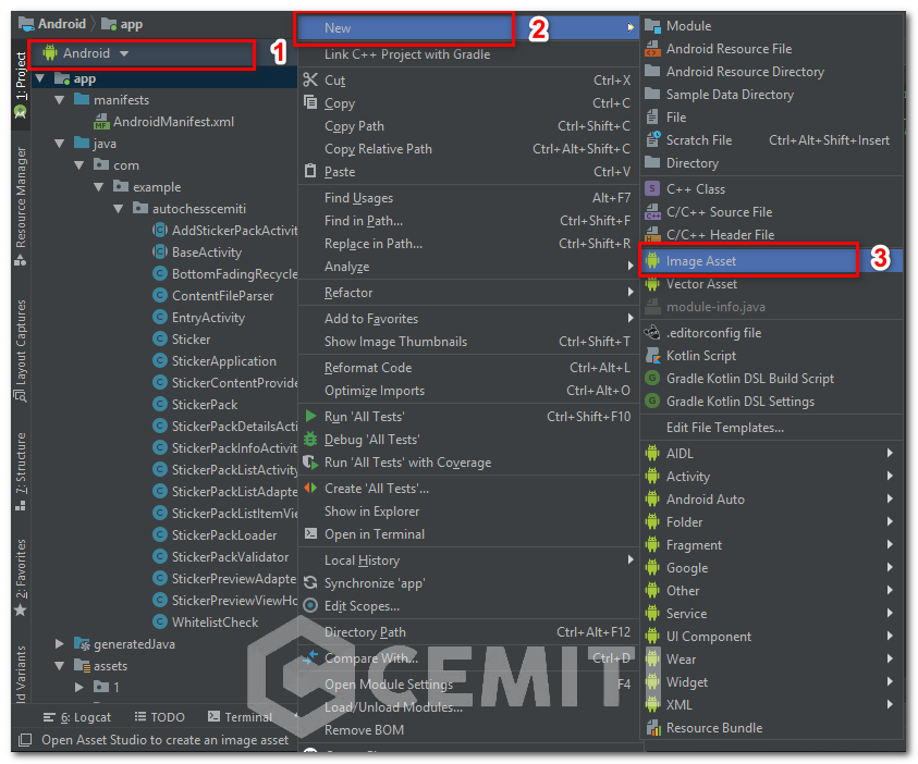 Mengubah Logo Icon Launcher Apk Di Android Studio Cemiti