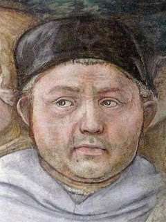 Filippo Lippi, a self-portrait within a fresco in Spoleto's historic cathedral