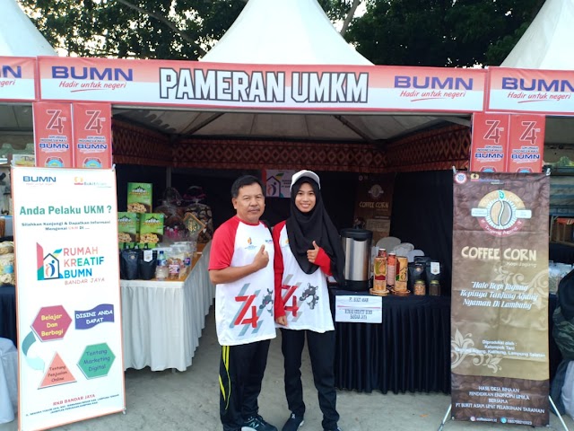 Assets mengikuti Pameran Kopi Corn di pekan raya Lampung 2019