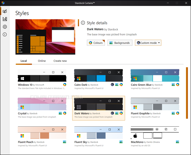 ������ Stardock Curtains ����� ����� Annotation+2020-07