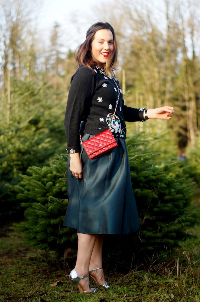 Christmas outfit idea Vancouver blogger