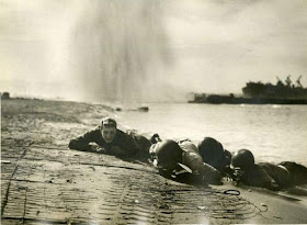 US soldiers pinned down at Salerno during World War II worldwartwo.filminspector.com