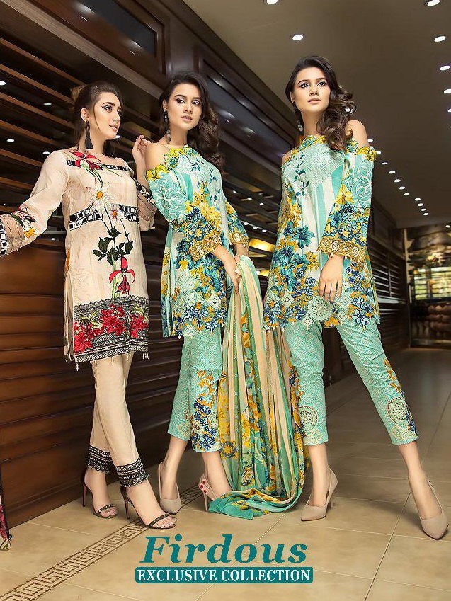 Shree fab Firdous Exclusive Collection pakistani Suits