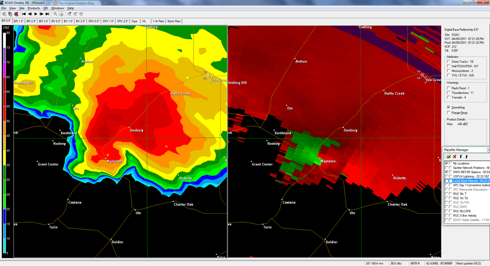 The Original Weather Blog More on Mapleton, IA Area Tornado