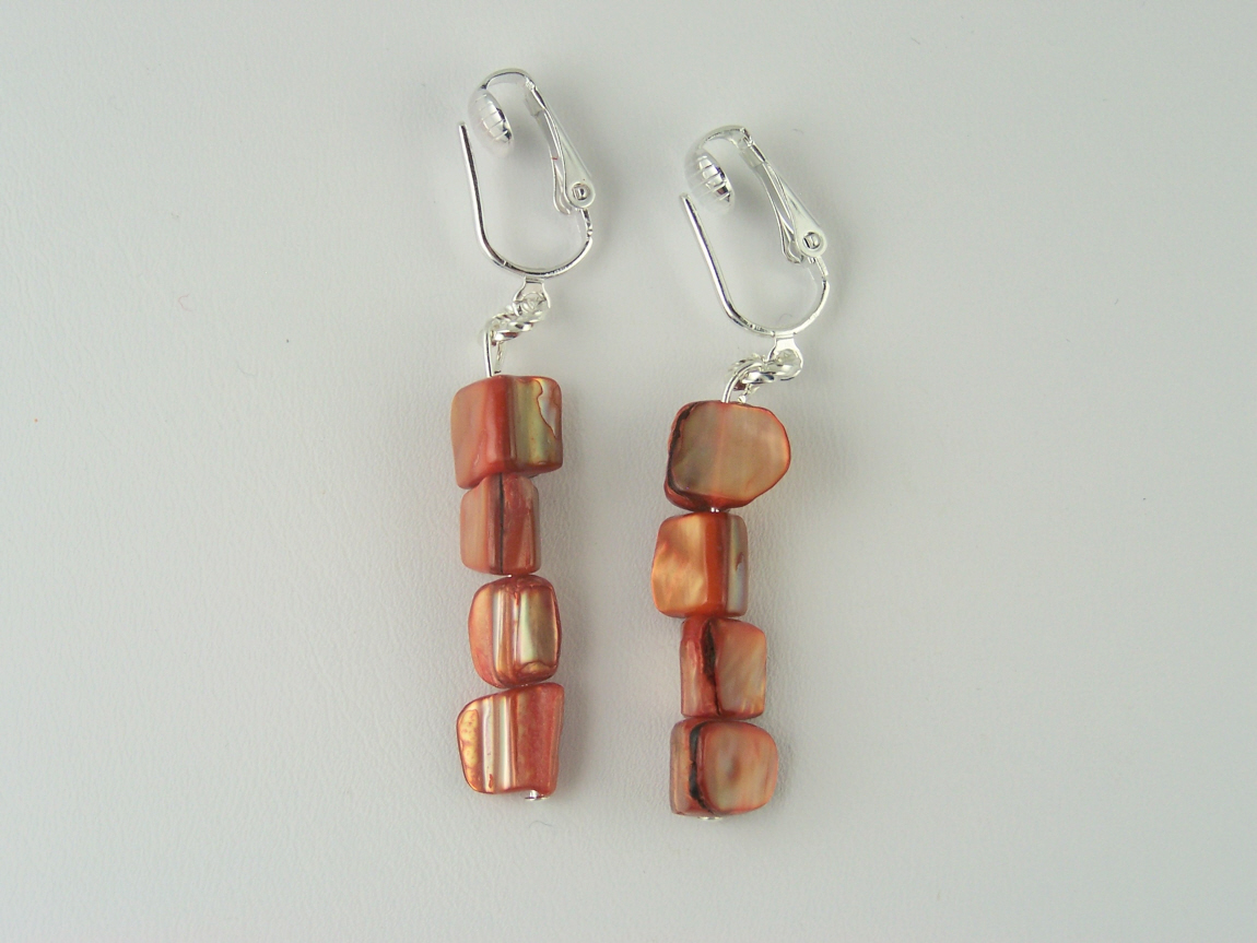 The Clip On Earring Store Stylist HOT Shell Clip On Earrings Don't
