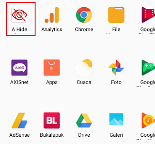 aplikasi menyembunyikan aplikasi di android