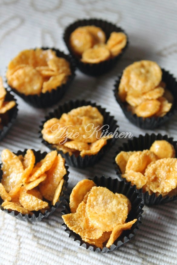 Biskut Cornflakes Madu