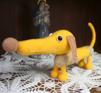 PATRON GRATIS PERRO SALCHICHA AMIGURUMI 230