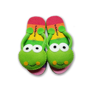 Sandal Boncu Kodok Ijo Sandal Boneka Sancu, gudang sancu jogja, pusat sancu di jogja