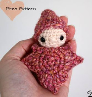 PATRON GRATIS BEBE HOJA AMIGURUMI 45606