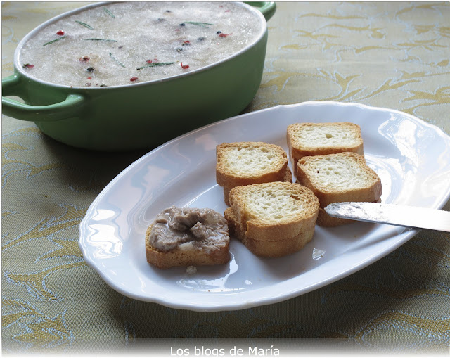 Paté de Higaditos y Setas