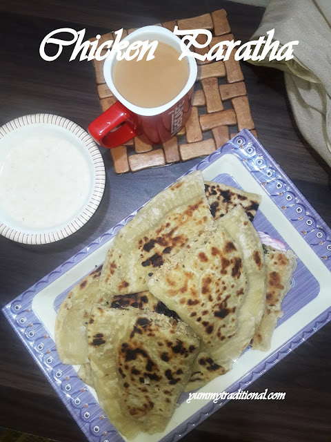 chicken-paratha-recipe-with-step-by-step-photos