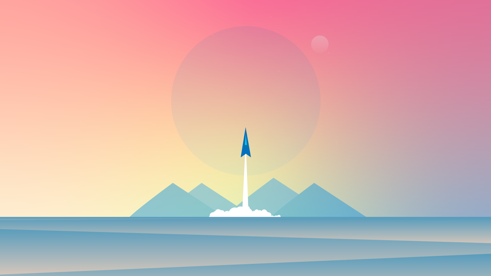 Rocket Launch On Alien Planet IPhone Wallpaper  IPhone Wallpapers  iPhone  Wallpapers