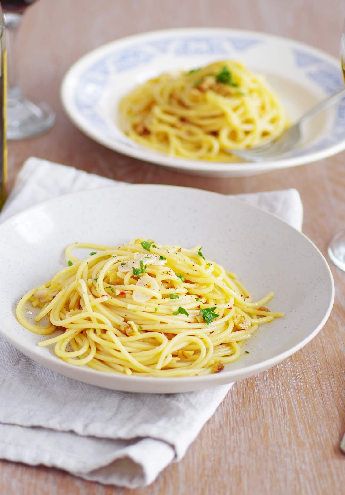 Spaghetti Aglio, Olio, Peperoncino e Noci Euphoric Vegan