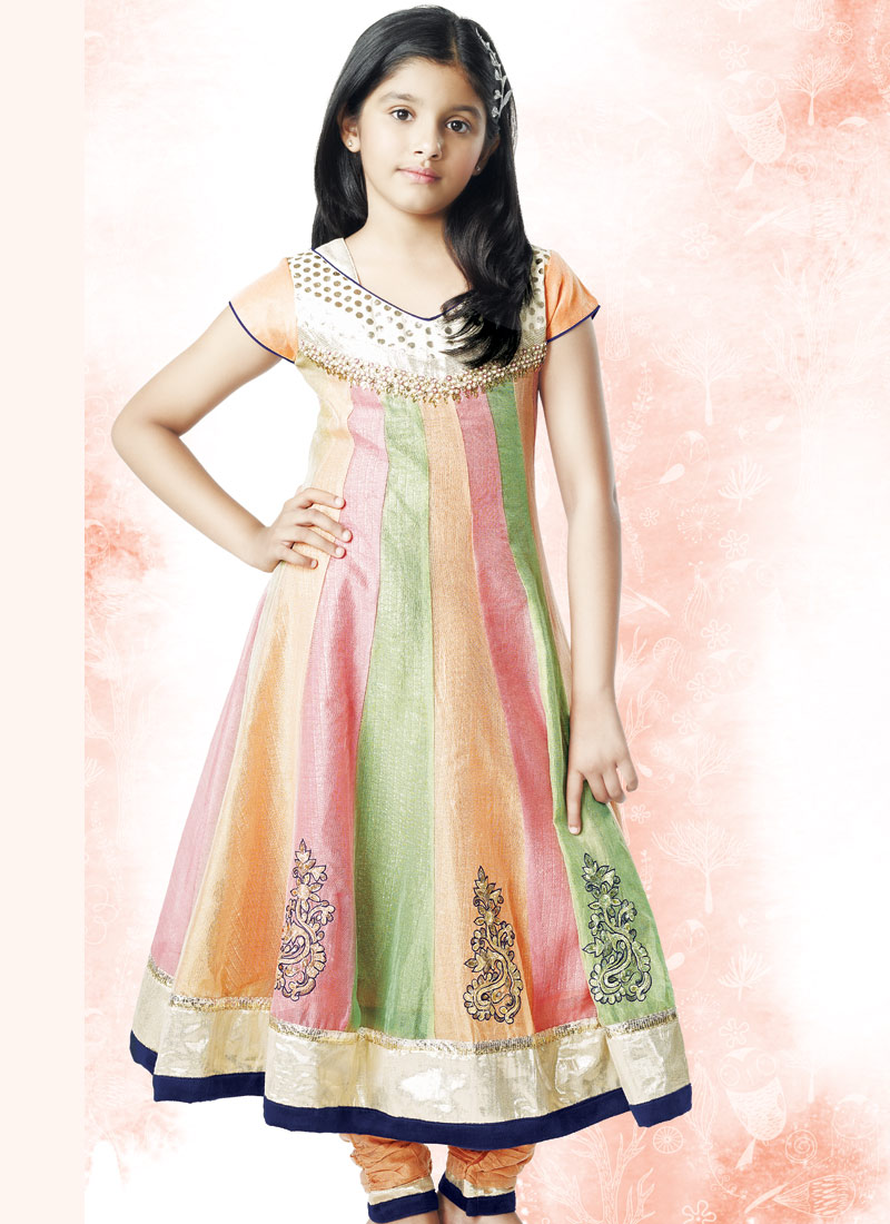 WHERE FASHION CREATED WITH PASSION: Anarkali Suit : Beautiful Multi Colored