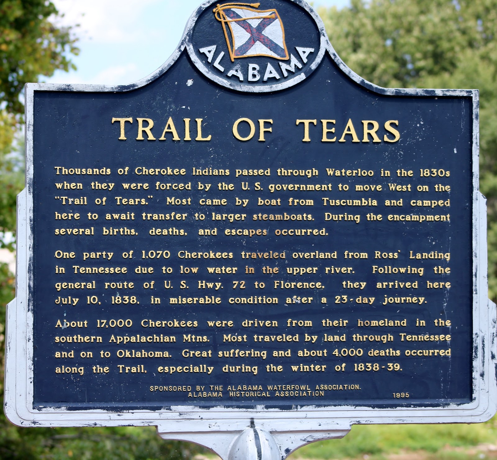 Trail Of Tears Waterloo Alabama 2025 Calla Corenda