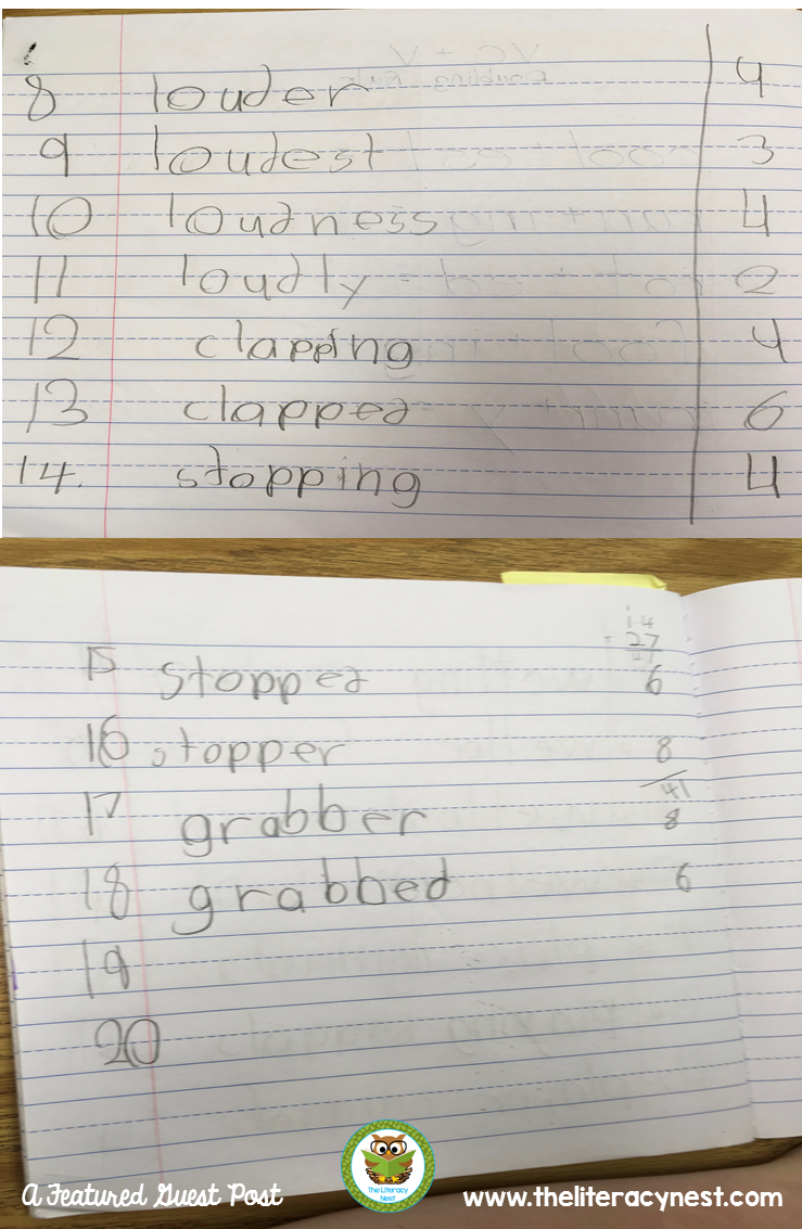 The Doubling Rule Spelling Game The Literacy Nest