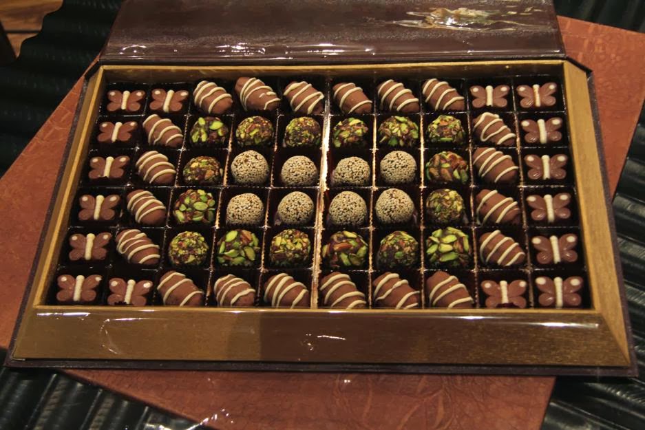 Food and Drink Creating Chocolate Gift Boxes