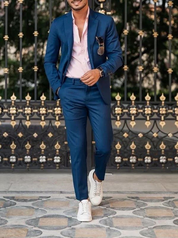 Mens suit shirt color combinations