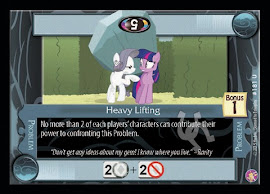My Little Pony Heavy Lifting Absolute Discord CCG Card