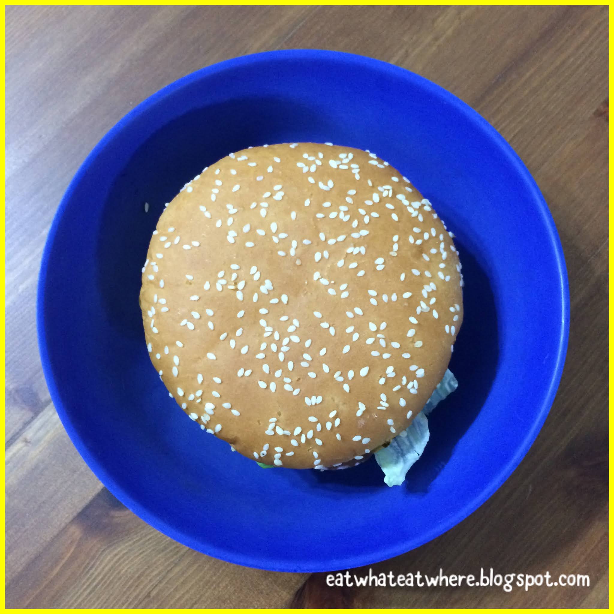 Eat what, Eat where? Just One Food Burger King's Salmon Burger