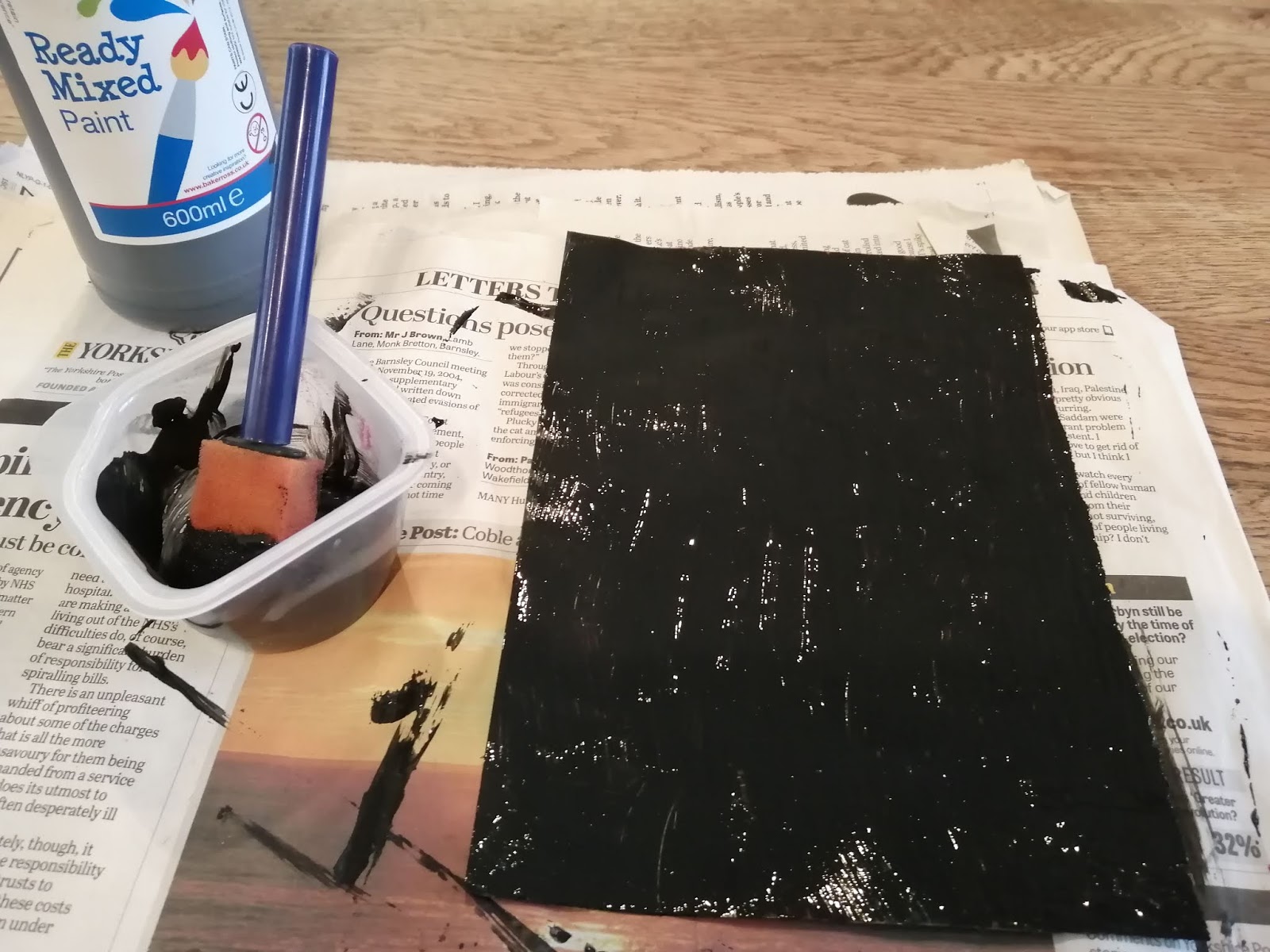 Wax Crayon Scratch Picture