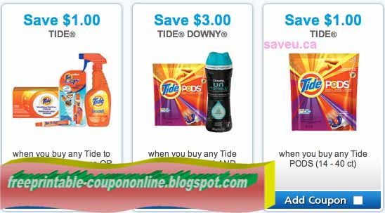 Tide coupons online