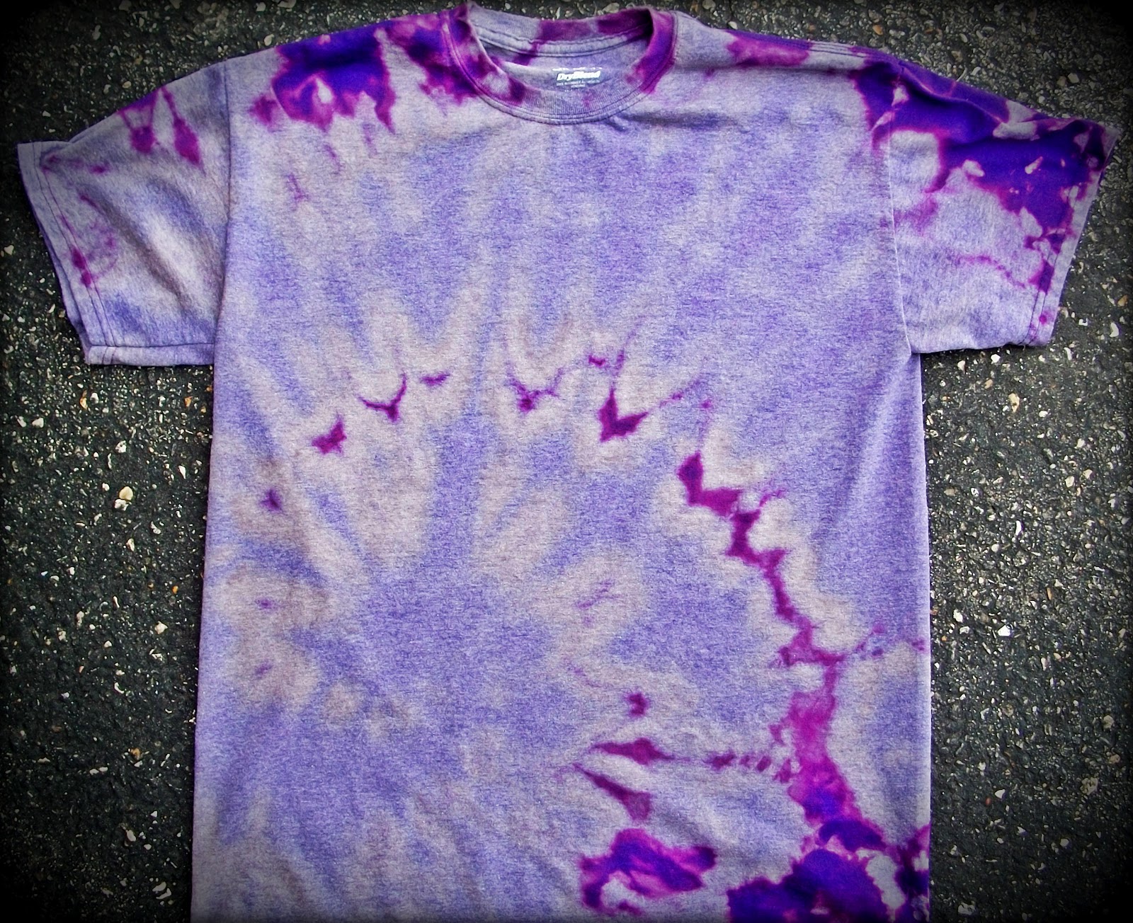 Halfway To Hipster Tie Dying with Bleach