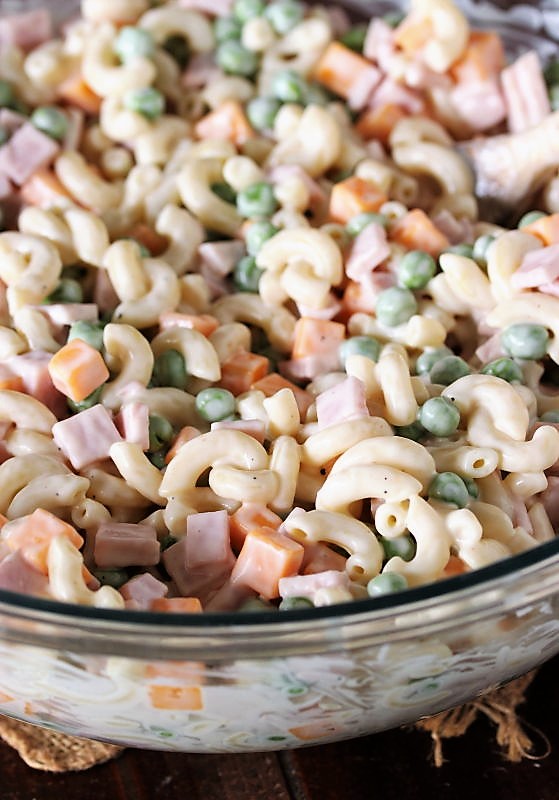 Ham & Cheese Macaroni Salad The Kitchen is My Playground