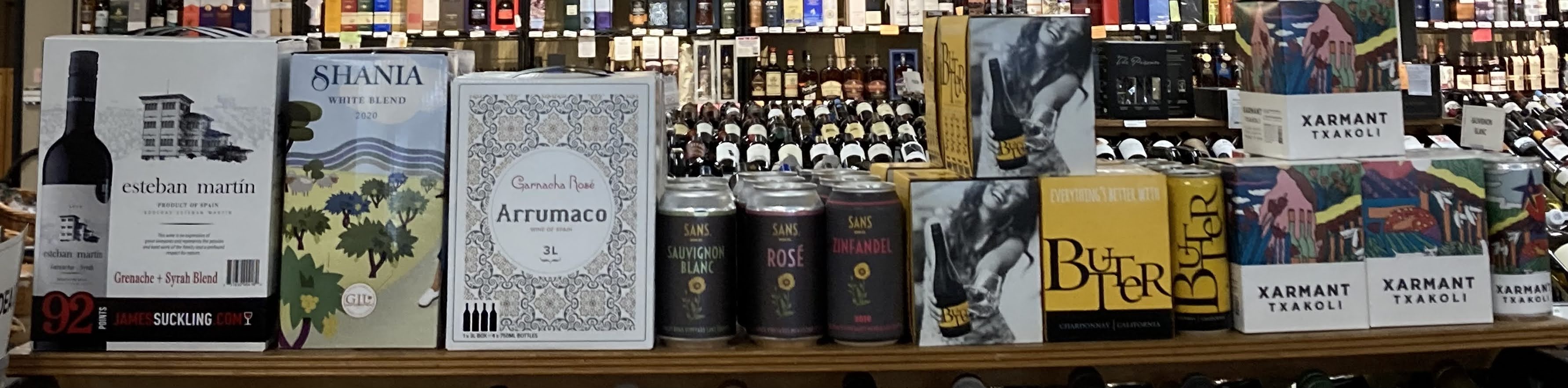 The Wine and Cheese Place Boxes and Cans Clap your hands!