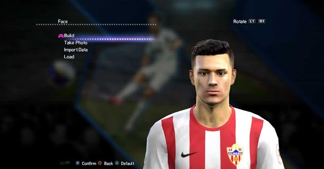 ultigamerz: PES 2013 Darwin Núñez (UD Almeria) Face