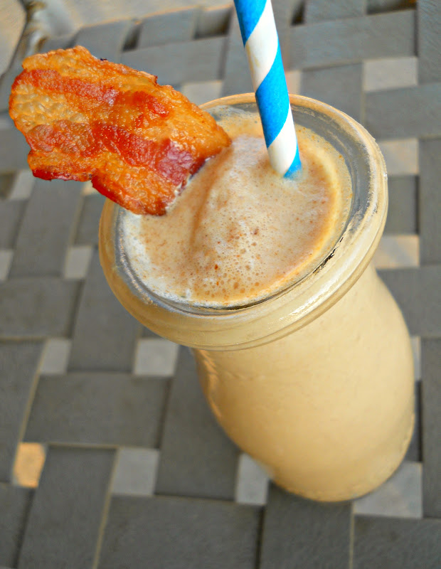 SteakNPotatoesKindaGurl Dulce de Leche Bacon Milkshake