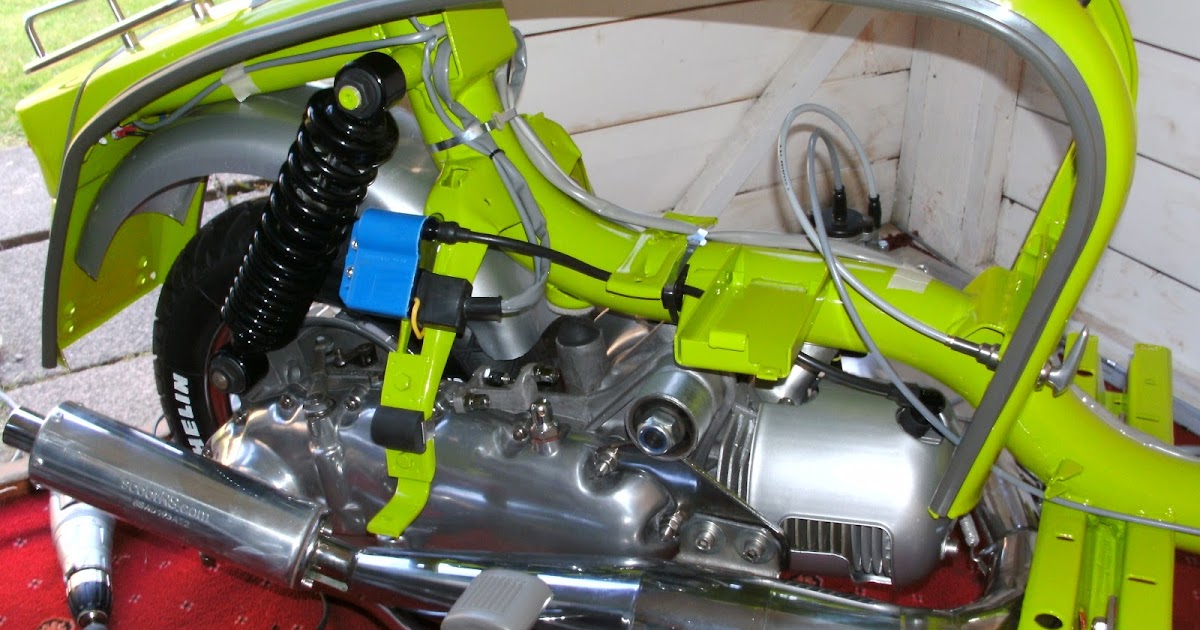 SERVETA LAMBRETTA Li 150: The Lambretta Wiring