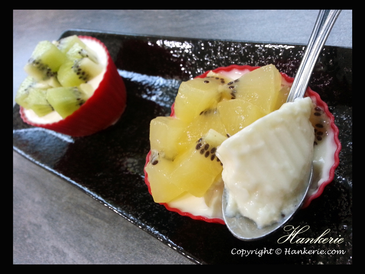 Kiwi Soya Beancurd Pudding
