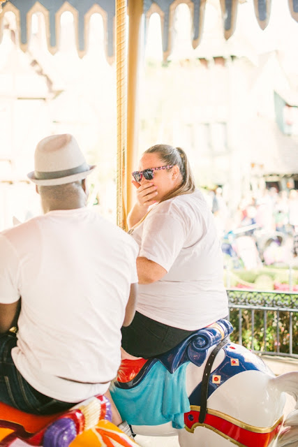 Disneyland Proposal on King Arthur's Carousel - John W Farrand Photography Disneyland Proposal on King Arthur's Carousel - John W Farrand Photography