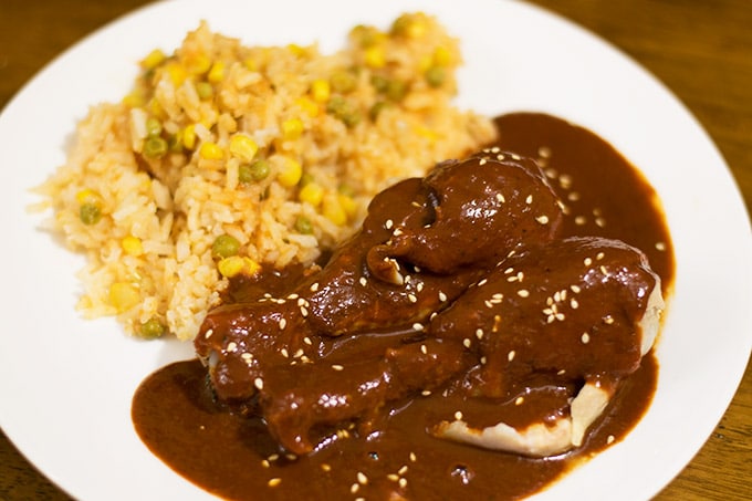 курица моле