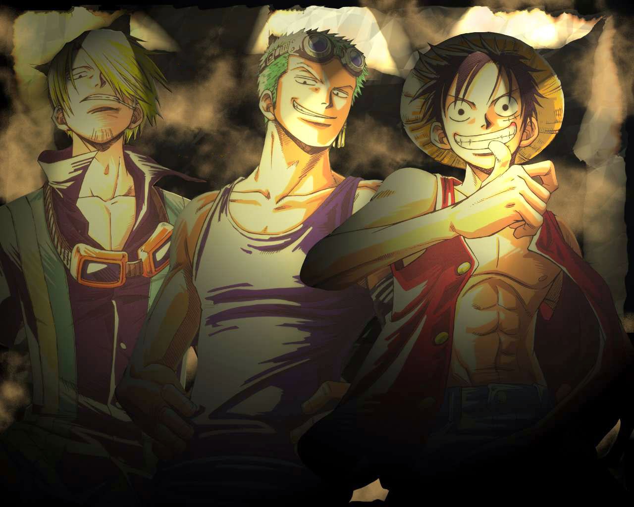 One Piece: Sanji, Zoro, Luffy...