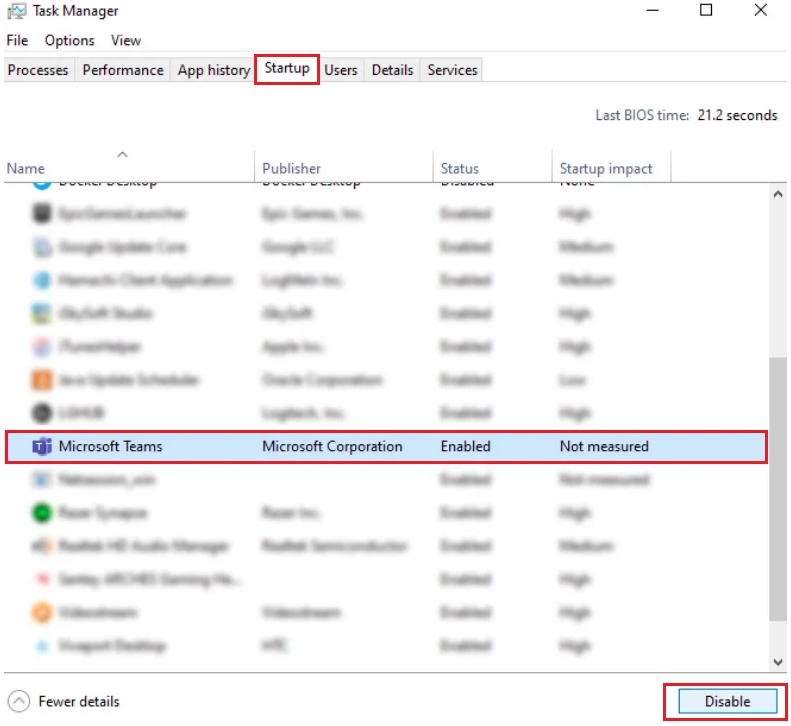 How to Disable Microsoft Teams Autostart in Windows 10 Windows Basics