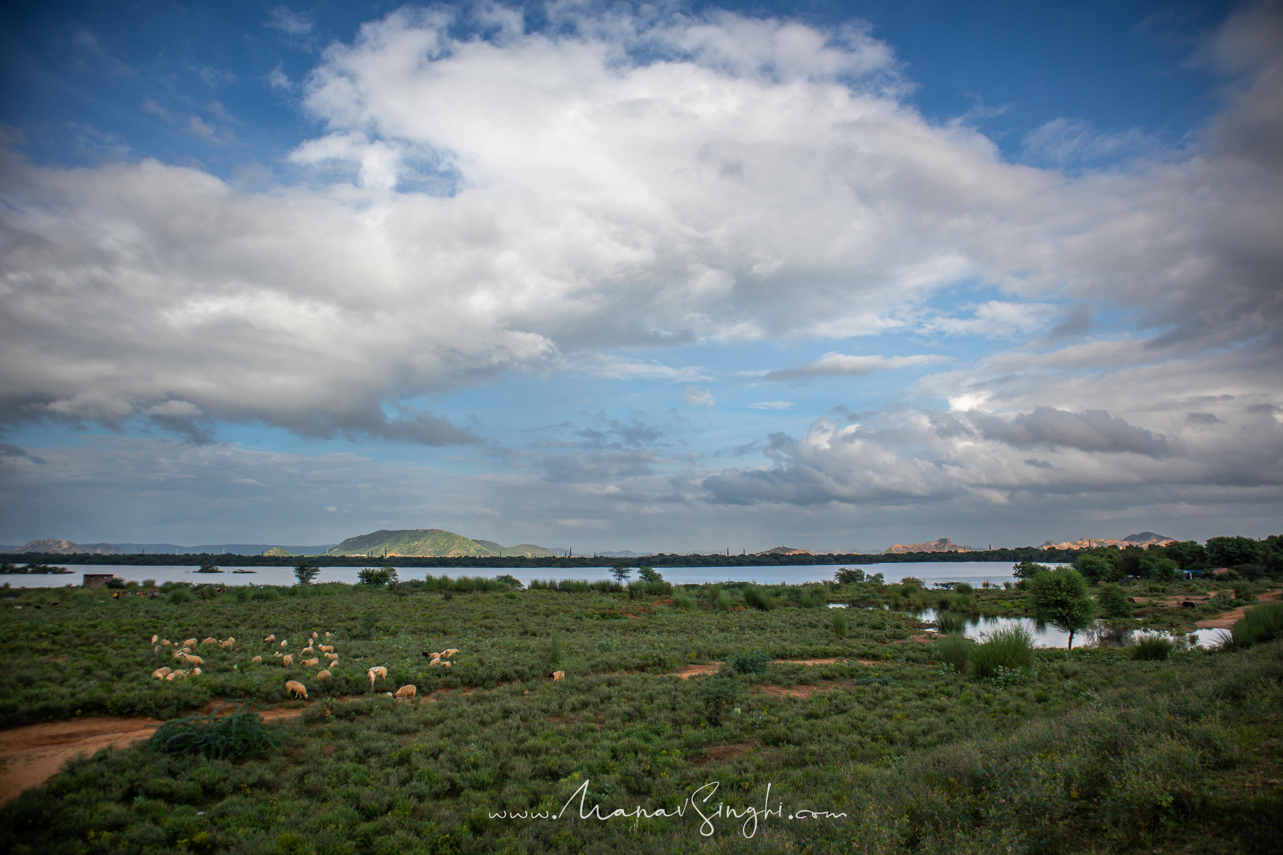 Shot Taken at Kanota Dam, Jaipur on 1-Sep-2020