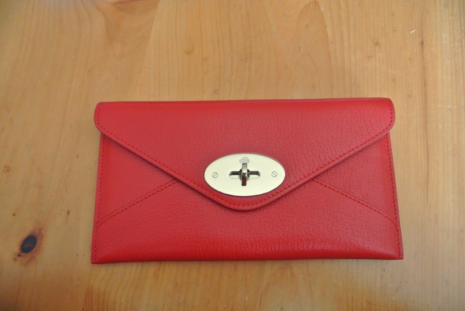 Zee & B Mulberry Envelope Purse in Red